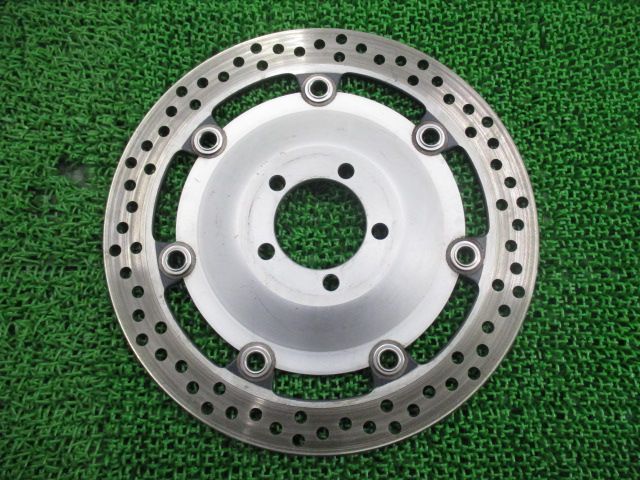 W650 フロントブレーキディスク カワサキ 純正 バイク 部品 EJ650A 曲がり無し そのまま使える W400 W800 H 車検 Genuine Fp