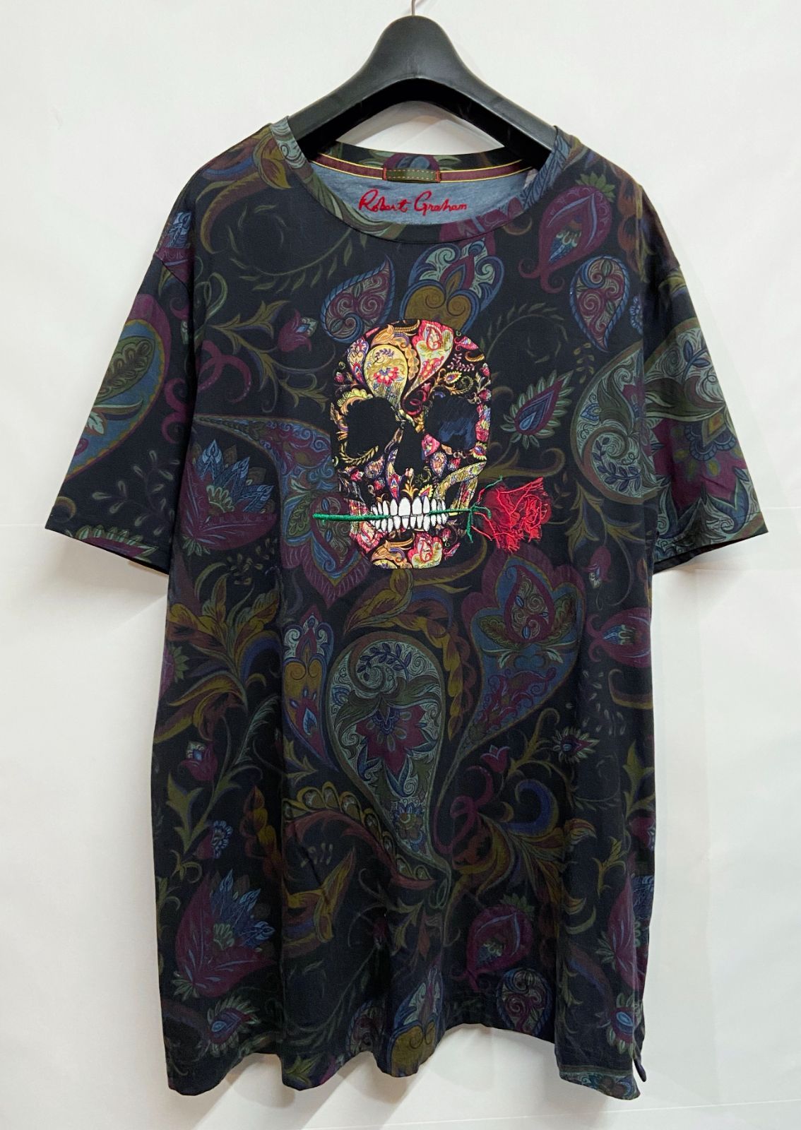 Robert Graham｜ロバートグラハム スカル ペイズリー Tシャツ
