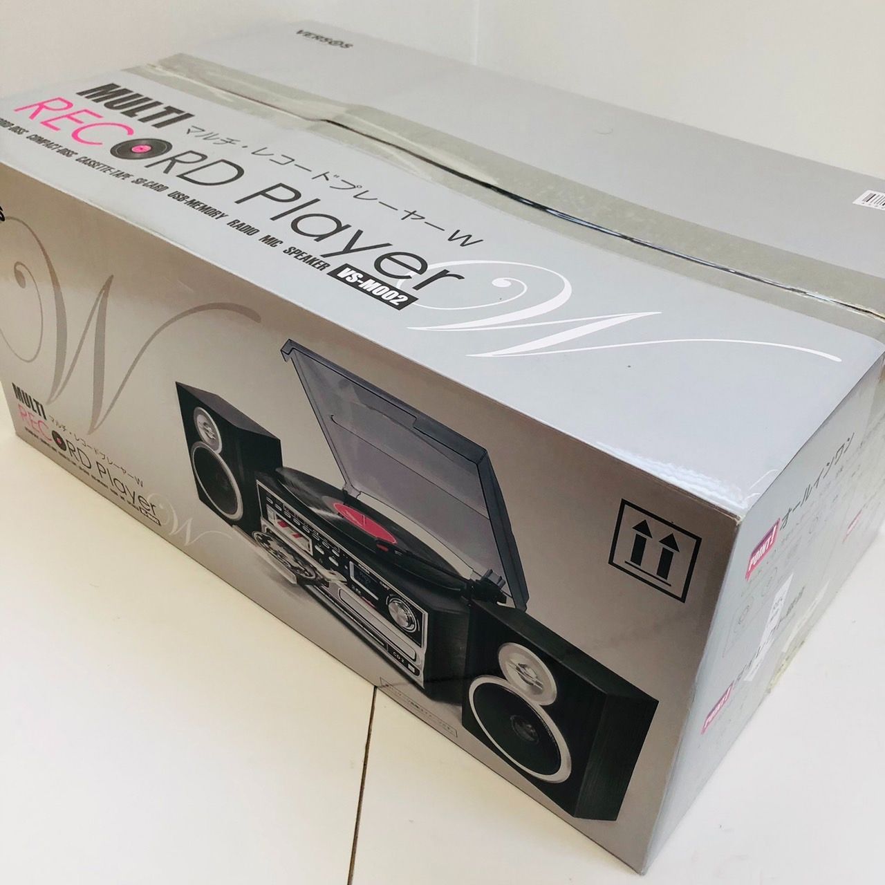 VERSOS VS-M002 マルチレコードプレーヤー ベルソス 【公式通販】