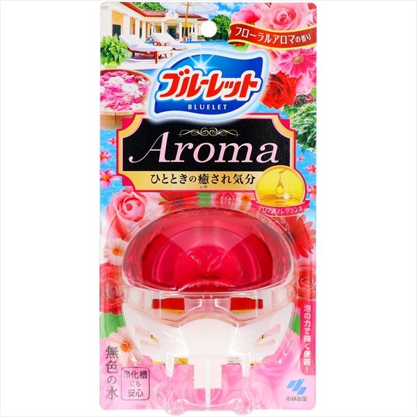 まとめ買い-44点セット 液体ブルーレットおくだけアロマ フローラルアロマの香り 小林製薬 芳香剤 タンク