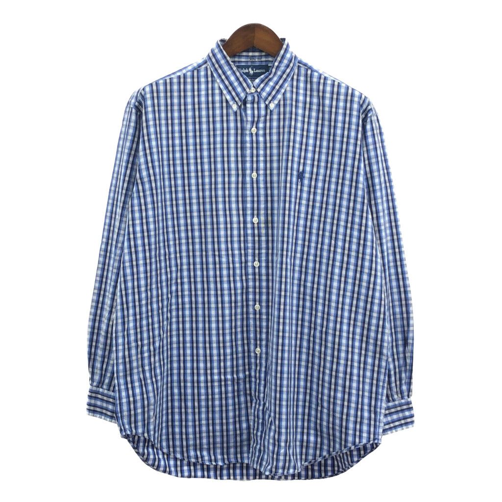 90年代 RALPH LAUREN ラルフローレン BLAKE ボタンダウン 長袖シャツ