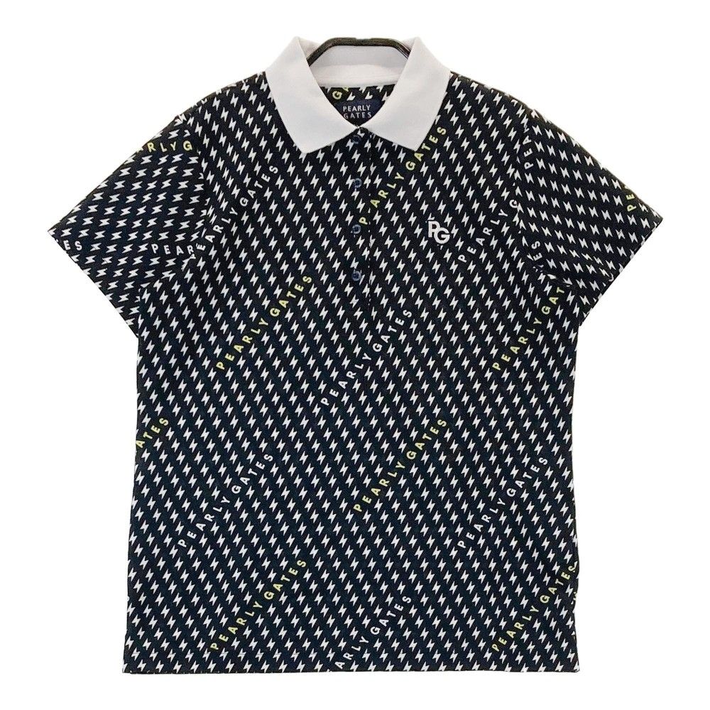 サイズ：2 PEARLY GATES パーリーゲイツ  ハイネック長袖Tシャツ  ブラック系 [240101434224] ゴルフウェア レディース ストスト サイズ：0 PEARLY GATES パーリーゲイツ ハイネック 長袖Tシャツ