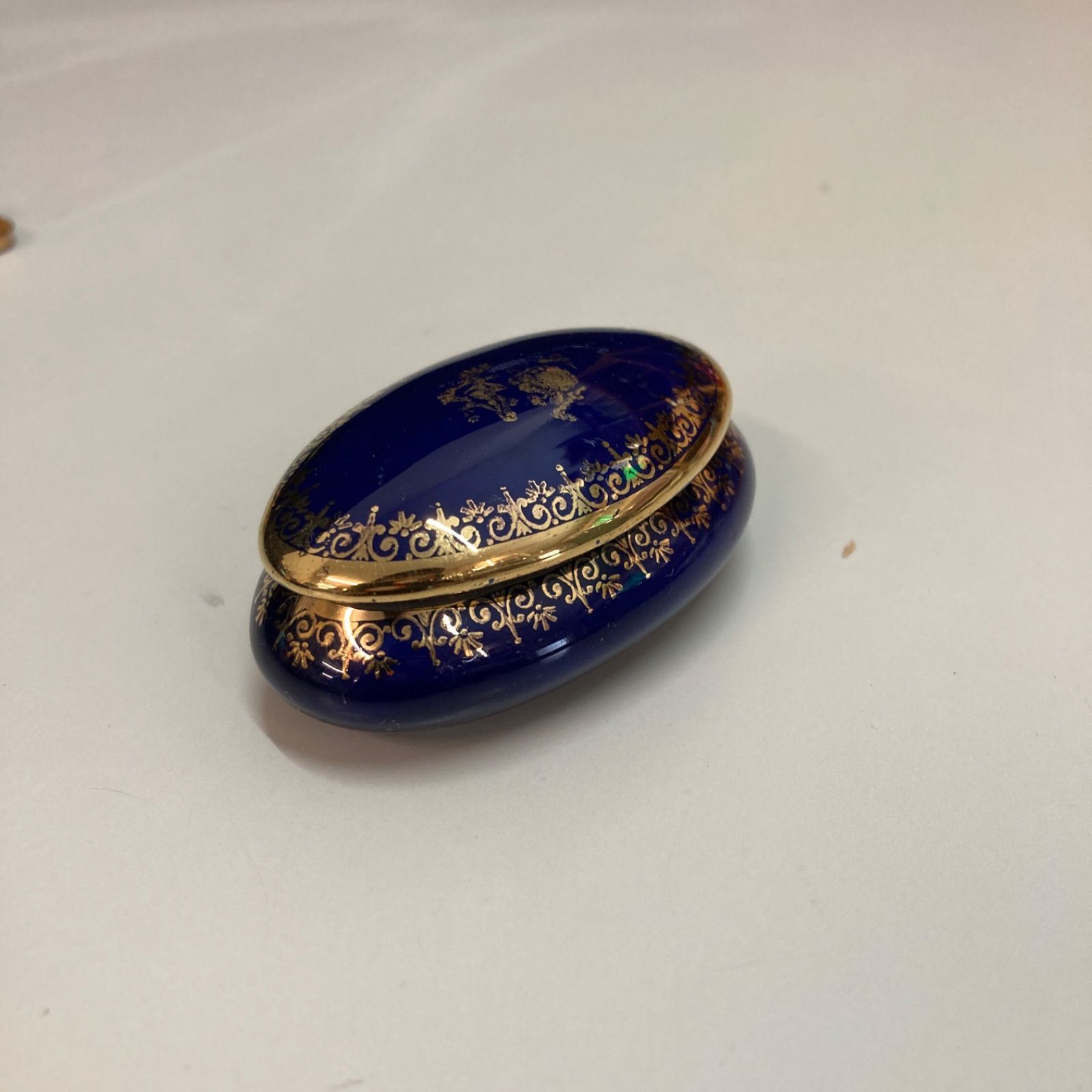 リモージュ 小物入れ トリンケットボックス 小物入れ 金彩