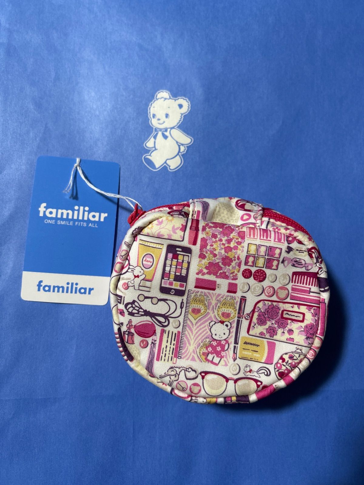 ファミリア リバティ ポーチ ジュエリーポーチ 品 品 コスメ柄 リアちゃん DECORATOM_COM_BR