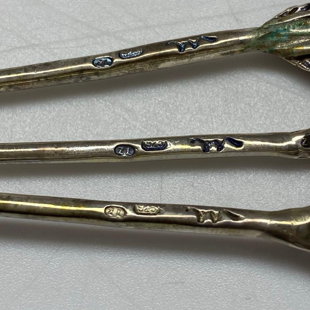 メーカーズマーク 銀製スプーン6点1組側部に刻印925 82g東な6-0707 SKLAD-KIRPICHA_RU