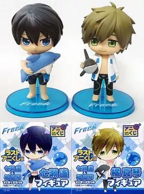 中古】フィギュア 七瀬遙＆橘真琴 フィギュアセット 岩鳶ジャージ風ver 