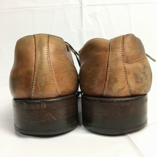 80s-90s?/Vintage★a.testoni　ア・テストーニ　イタリア製　ビジネスシューズ〈ブラウン/茶/BROWN〉size6.5　25.0-25.5　Vintage/メンズ//men's 菅NO.メZD-85 80s-90s?/Vintage☆a.testoni ア・テストーニ イタリア製 ビジネス