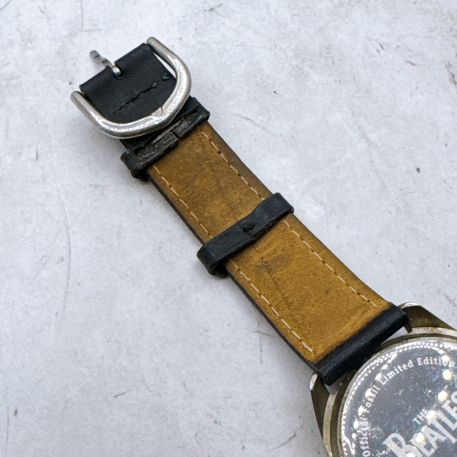 FOSSIL フォッシル THE BEATLES ビートルズ 限定腕時計 動作品 LI-1439 
