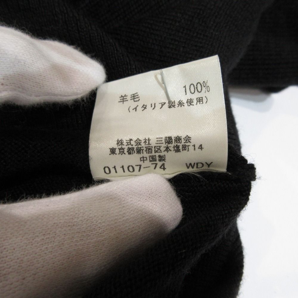 美品 BURBERRY BLACK LABEL バーバリーブラックレーベル ウール100