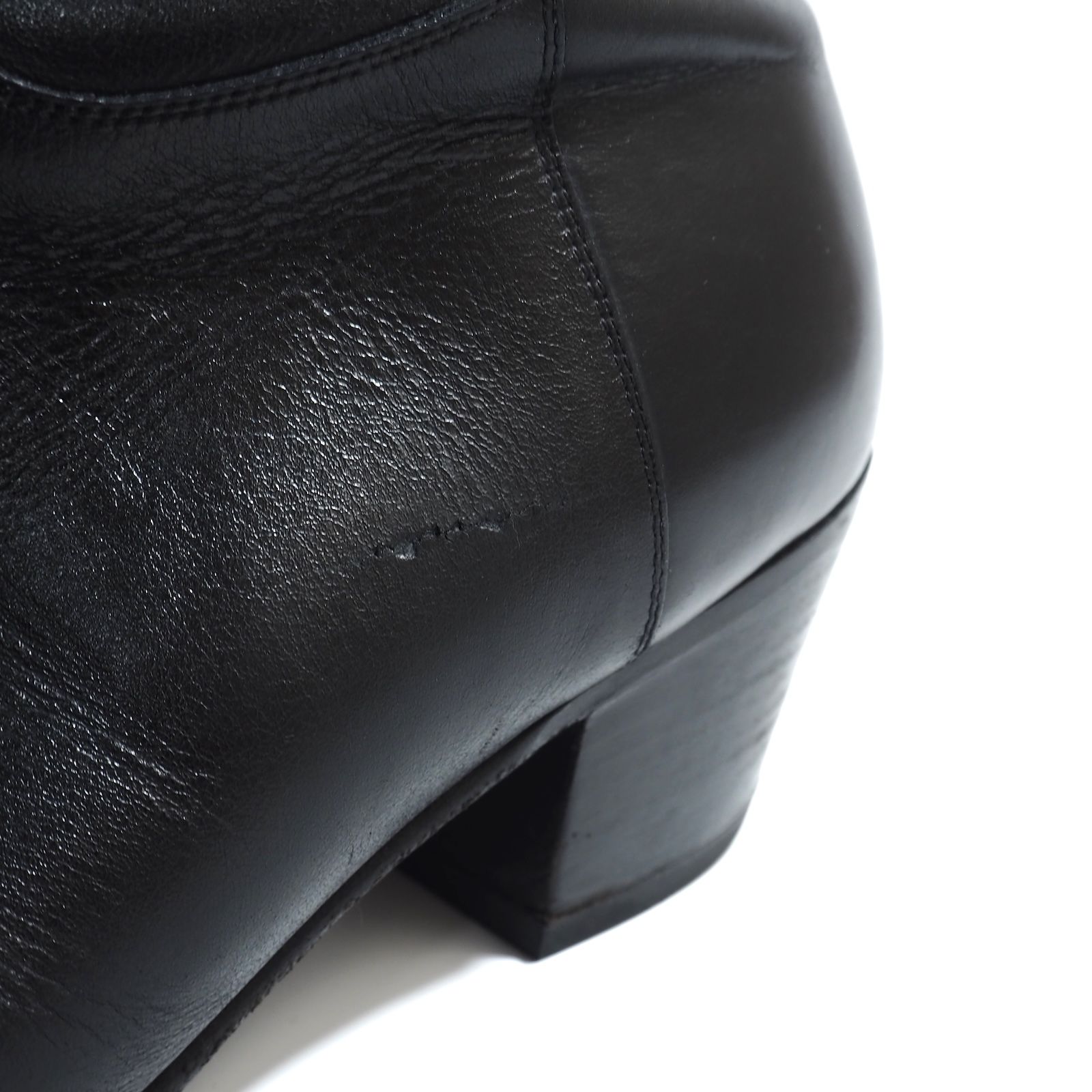 CELINE Back Buckle Zipped Jacno ヒールブーツ43