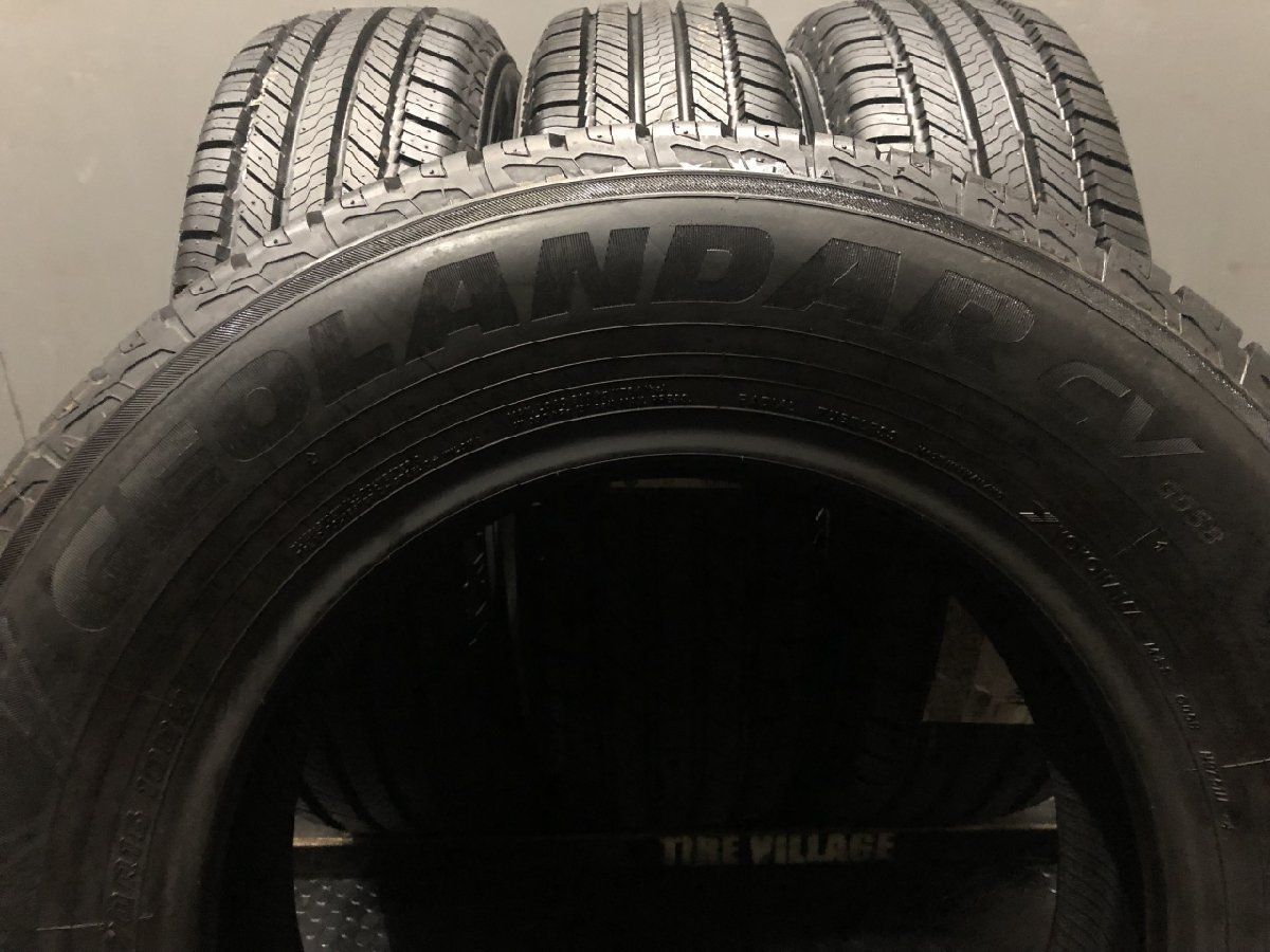 新品 YOKOHAMA GEOLANDAR CV G058 215/70R16 16インチ 夏タイヤ 4本 21年製 デリカD:5 クルーガー RAV4等　(VTF858) 新品 YOKOHAMA GEOLANDAR CV G058 215/70R16 16インチ 夏タイヤ 4本 21