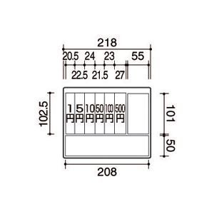コクヨ 手提げ金庫 タイプ B6 W235×D195×H87mm 青 CB-Y14B 1台