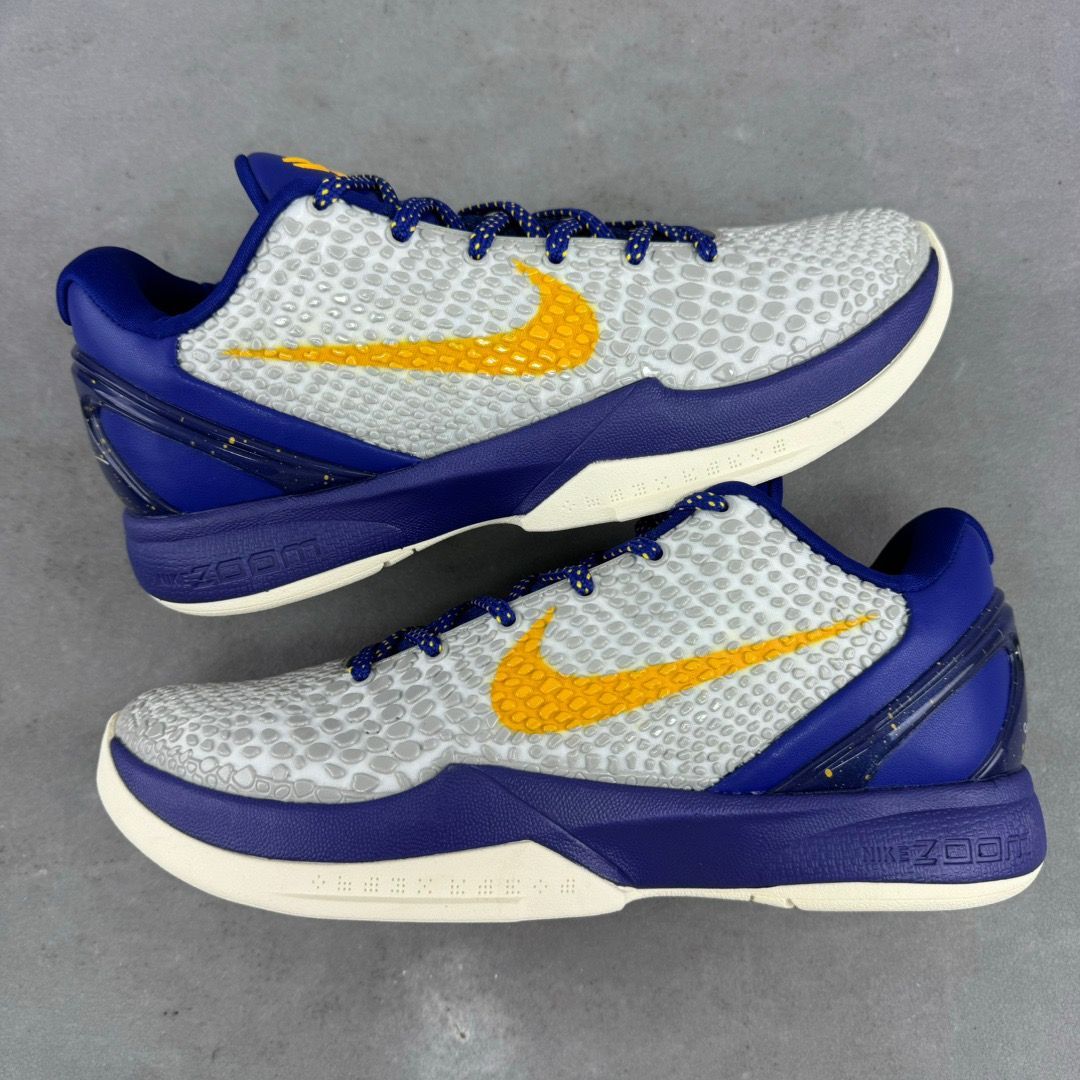 ナイキ コービー 6 nike zoom kobe 6’ lakers home‘