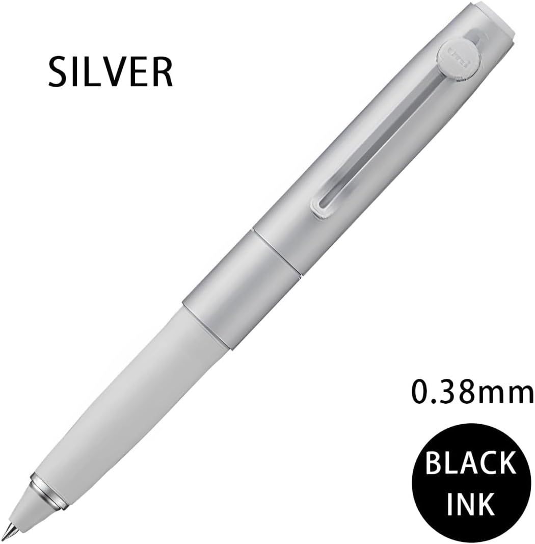 uniball ZENTO ゼント シグニチャーモデル シルバー ０．３８mm ユニボール ゼント シグニチャーモデル 0.5mm メタリック