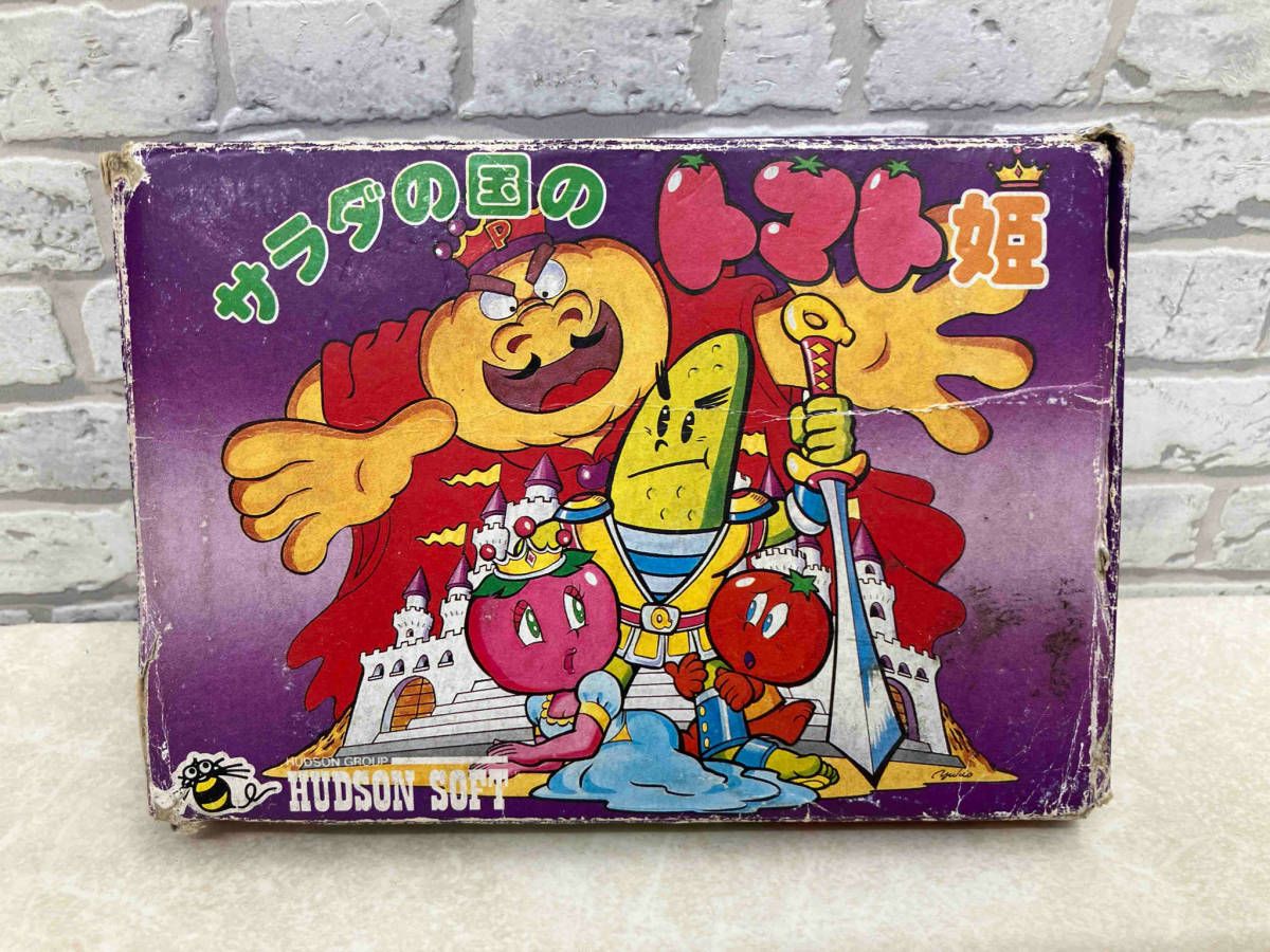 ファミコンソフト HUDSON SOFT サラダの国のトマト姫 HFC-RT