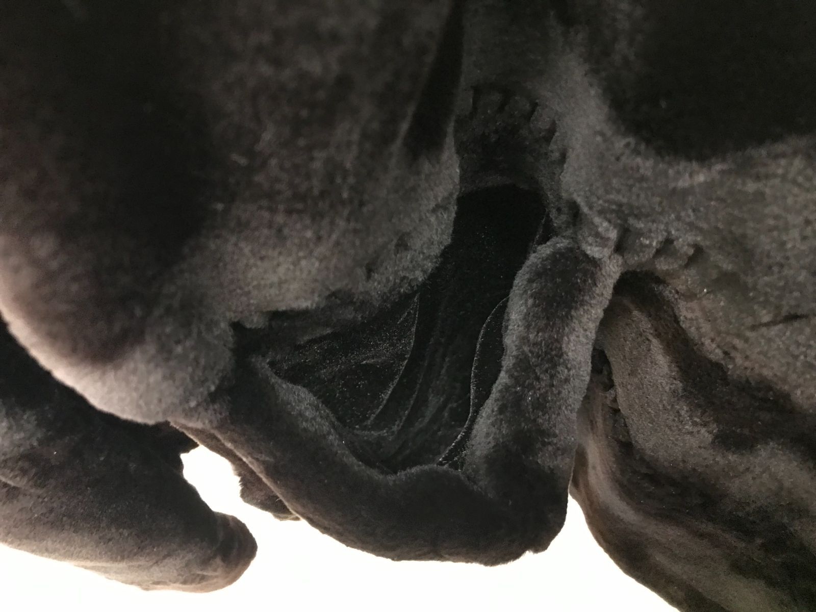 SAGA MINK 毛皮コート 毛皮 SAGA SELECTEDミンク 黒 七分丈コートの