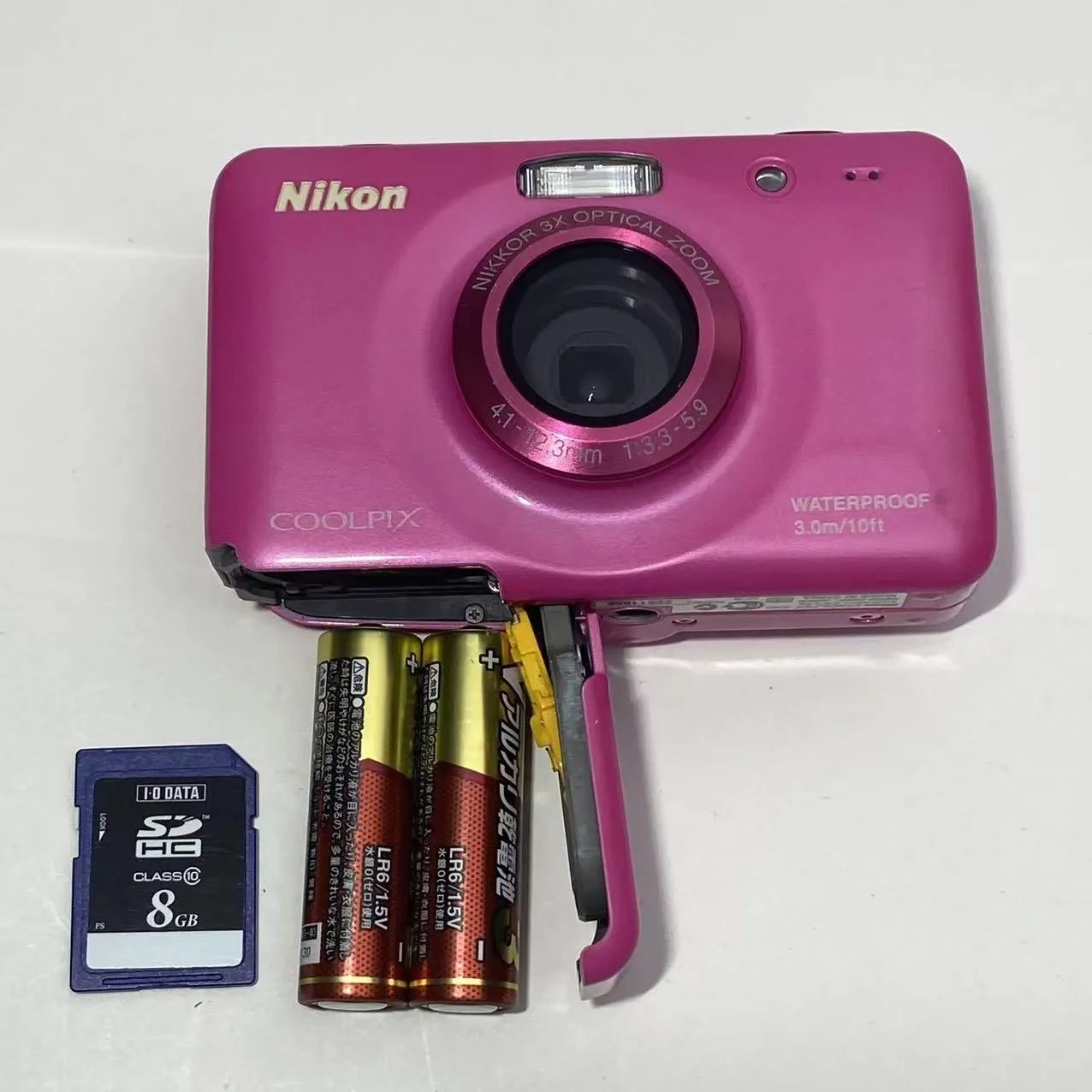 Nikon COOLPIX Style COOLPIX S30 PINK 動作確認済み - メルカリ