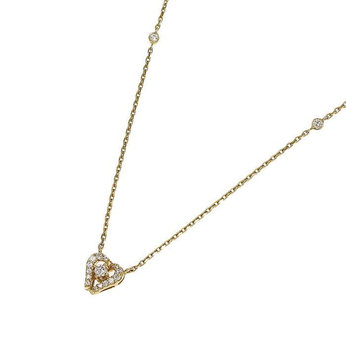 モニッケンダム18YGダイヤモンドTOP、18YGネックレスチェーン