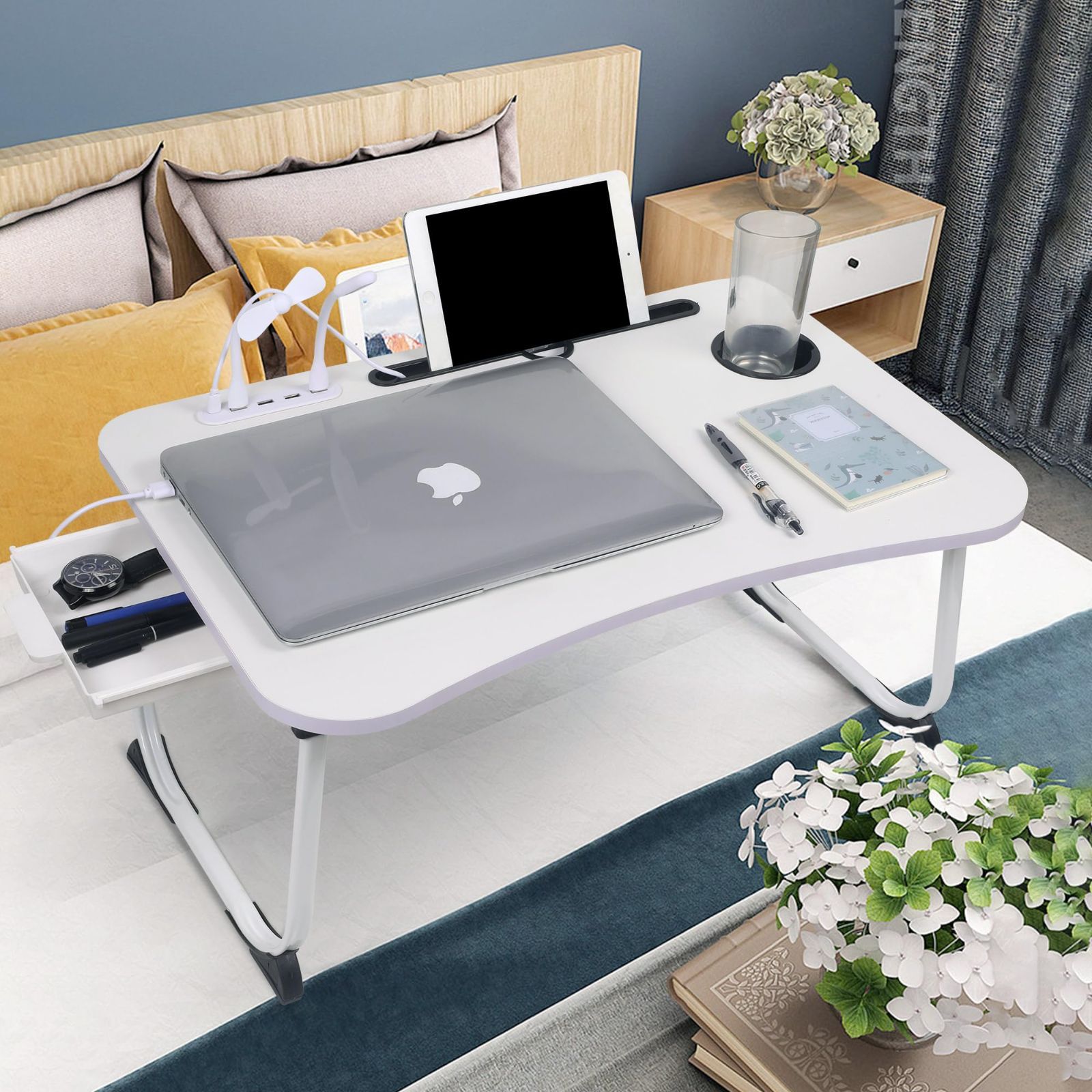現品処分品　メラミン　キッチンテーブルホワイト木製テーブル 引き出し4つ付き 現品処分品 メラミン キッチンテーブルホワイト木製テーブル