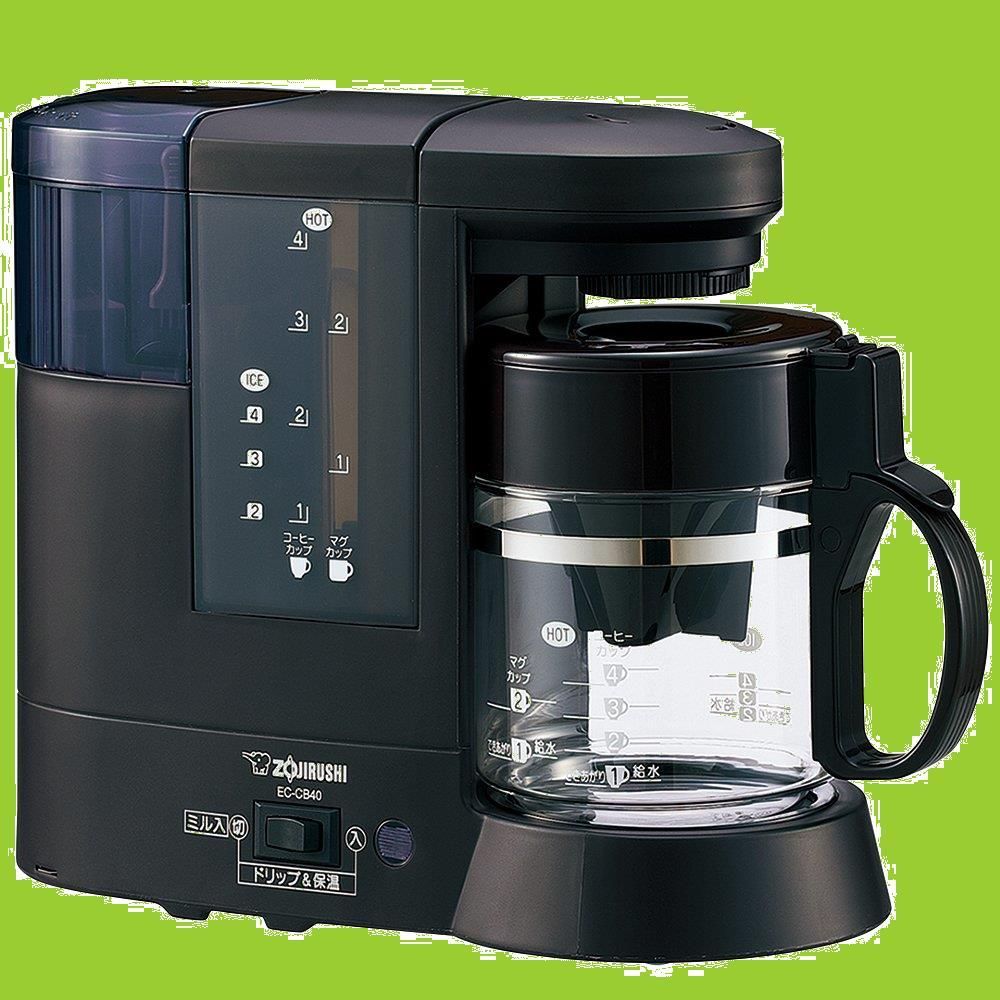 象印コーヒーメーカー4杯用EC-CB40-TD 2022A/W新作送料無料 - コーヒー
