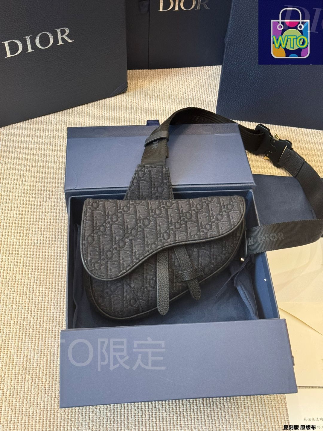 今日特価】Dior ディオール オム サドルバッグ 新型CDメタル