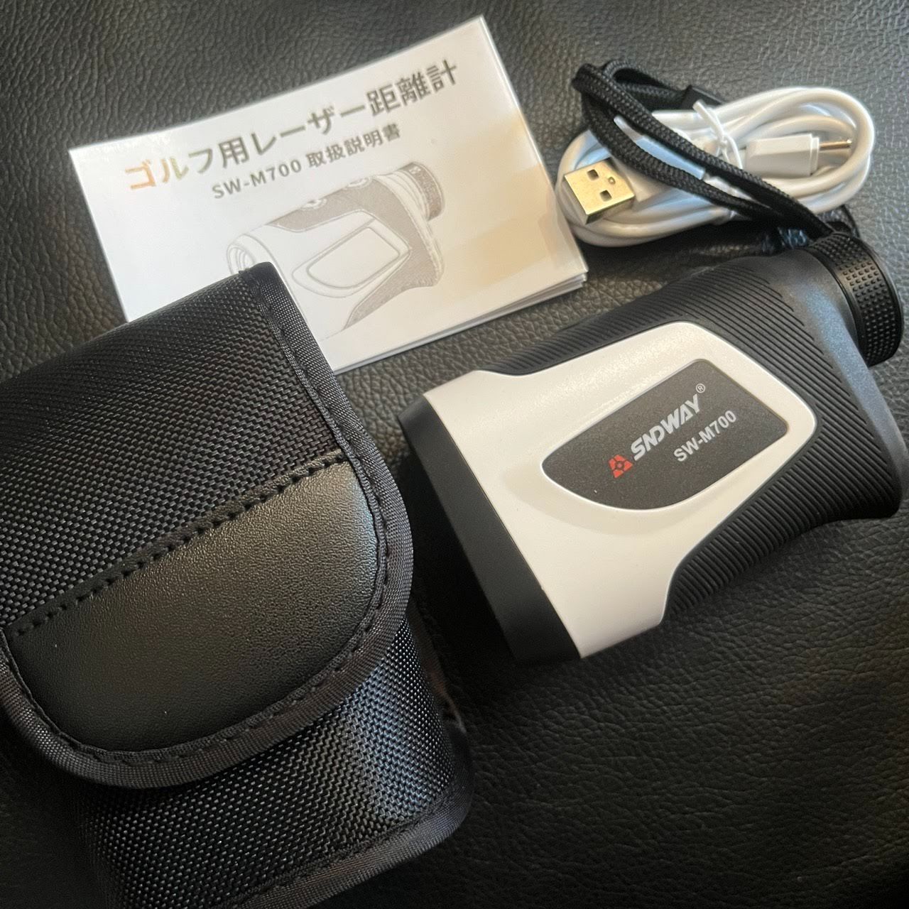 スポーツゴルフ 距離計 875yd対応 USB充電式 振動機能 距離測定器