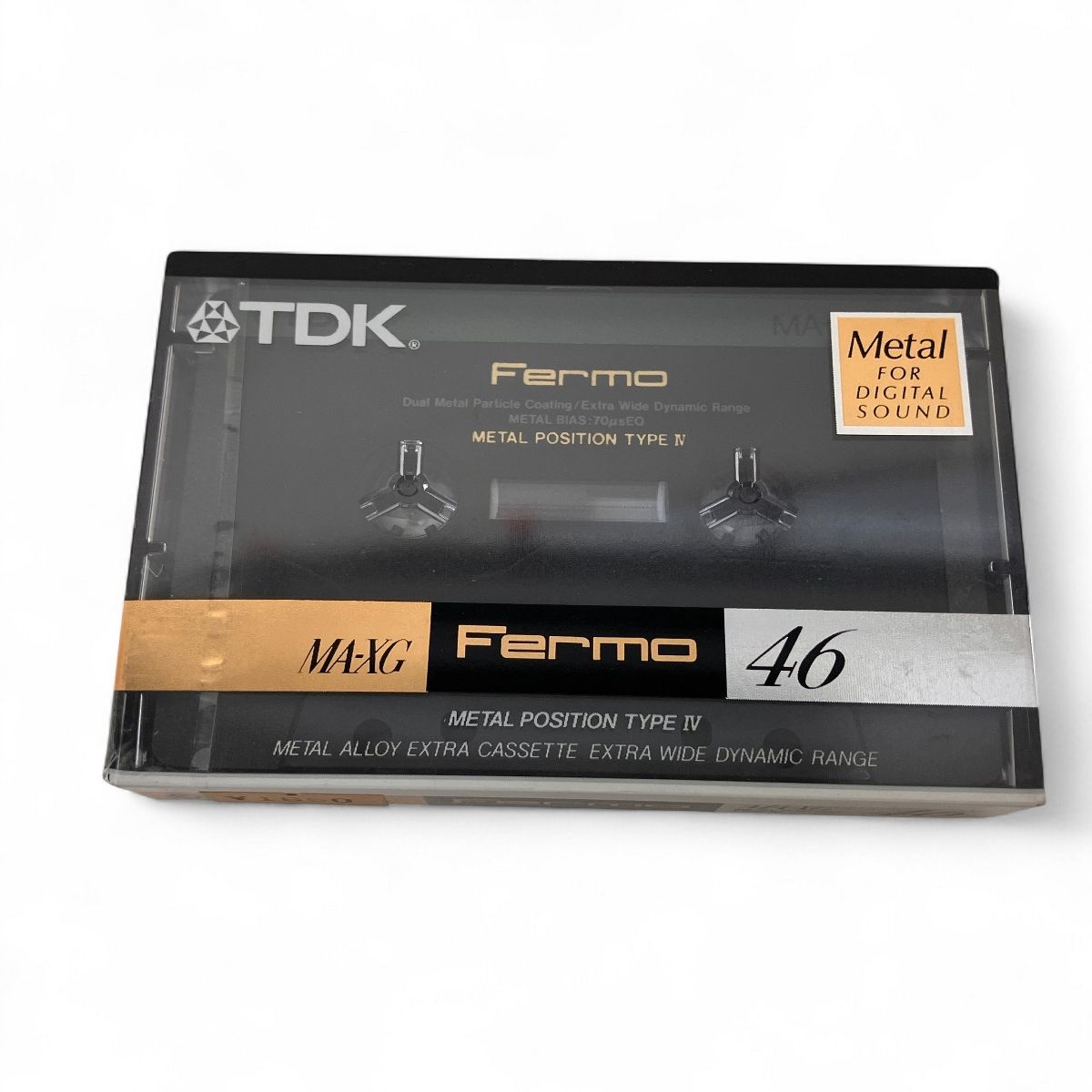 TDK Fermo 46 メタルポジションカセットテープ 新品・未開封】TDK MA