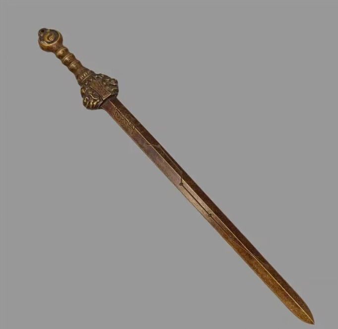 天師竜虎剣 七星卦剣 伏魔護身 五行剣 銅製品 鎮宅辟邪 開運風水 招財 置物 天師竜虎剣 七星卦剣 伏魔護身 五行剣 銅製品 鎮宅辟邪 開運風水