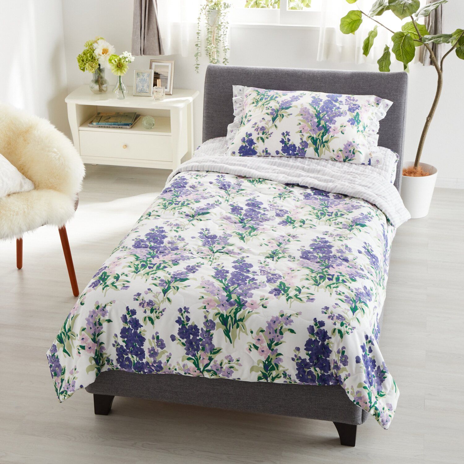 新品未使用】LAURA ASHLEY ローラアシュレイ ストックス 肌面コットン3