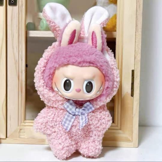 新品 未使用！新品ウサギ仮装 ワンピースlabubuラブブぬいぐるみ
