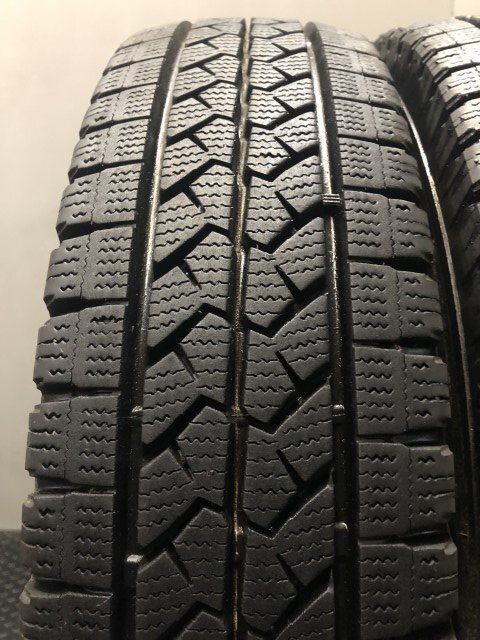 BS BRIDGESTONE BLIZZAK VL1 165R14LT 6PR 14インチ スタッドレス 4本 19年製 バリ溝 ADバン等　(KTS071)