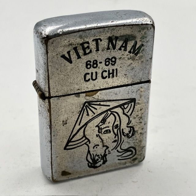 ZIPPO ベトナム 1968年 珍しいだまし絵 Medical Training Center 医療訓練センター ベトナムジッポー