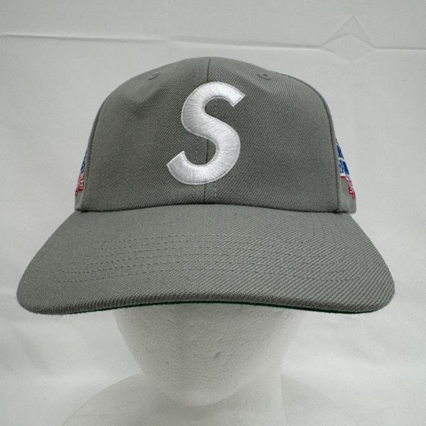 Supreme|シュプリーム 25SS World Famous S Logo 6-Panel|ワールド フェイマス Sロゴ キャップ|帽子|グレー
