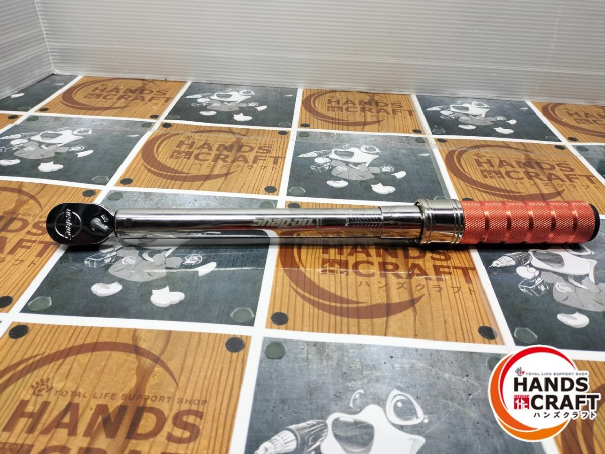 ◆ 品 スナップオン QE2RN100O トルクレンチ 色 差込角9.53ｍｍ 3|8