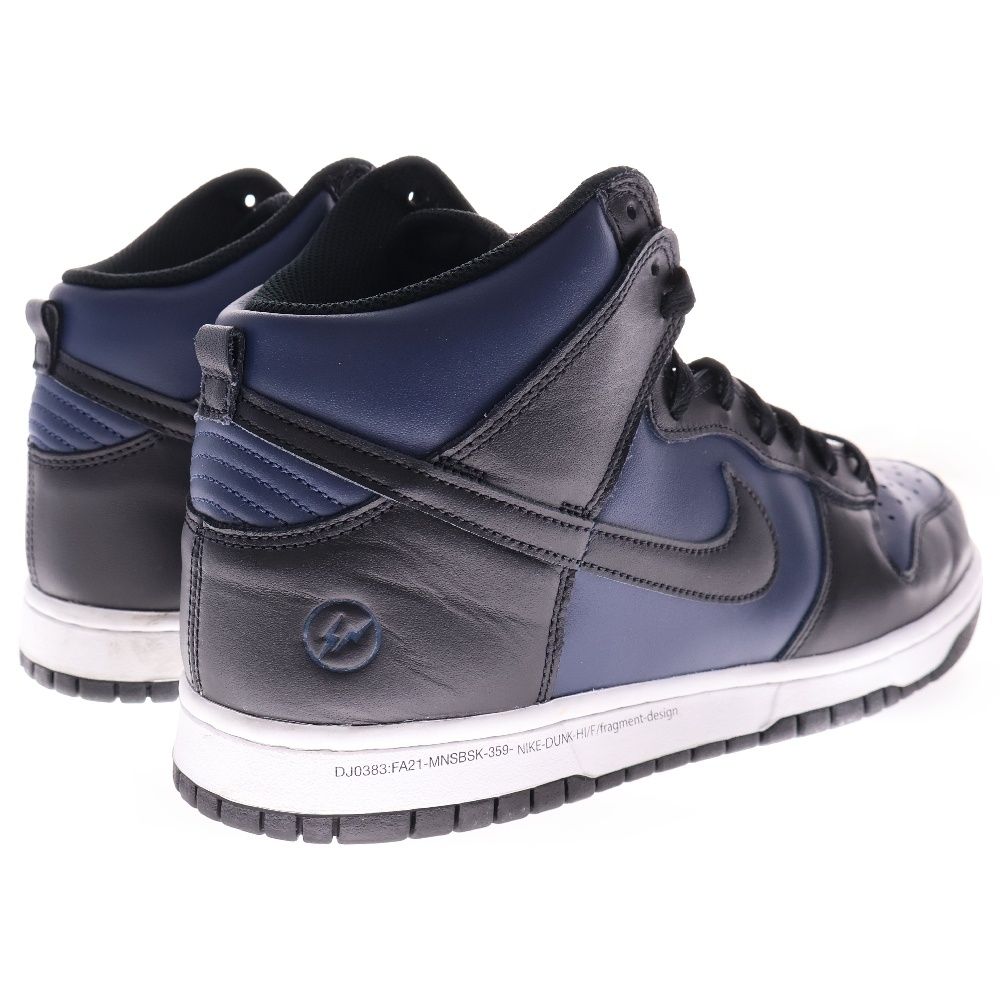 FRAGMENT X NIKE DUNK HIGH MIDNIGHT NAVY - メルカリ