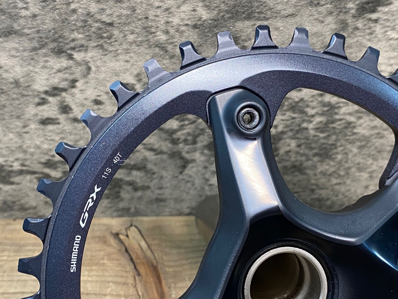 シマノ GRX FC-RX810-1 170mm 40t クランク Shimano GRX 1x FC-RX810 11-Speed Crankset, 170mm 40t – Wheel