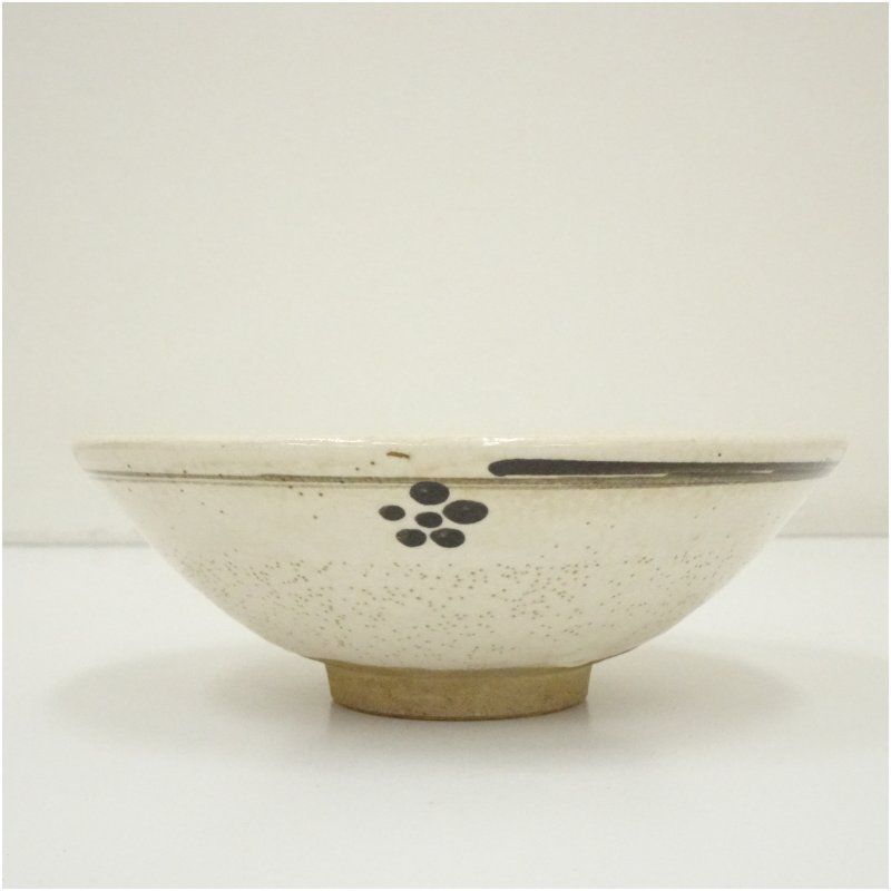 京焼 三浦竹泉造 画高麗茶碗（共箱） 茶道 抹茶 おしゃれ 抹茶茶碗