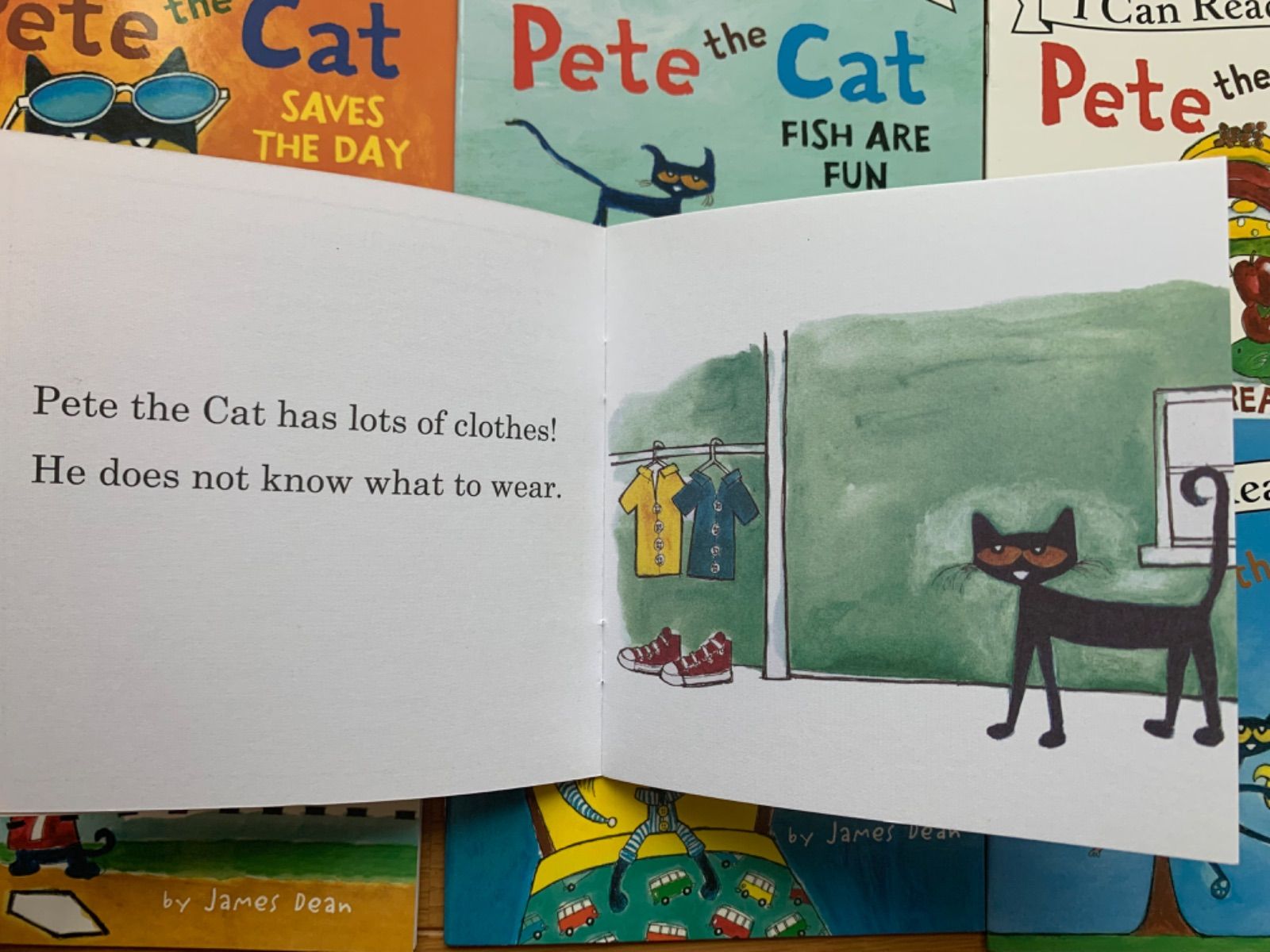 I can read phonics pete the cat ミニ絵本