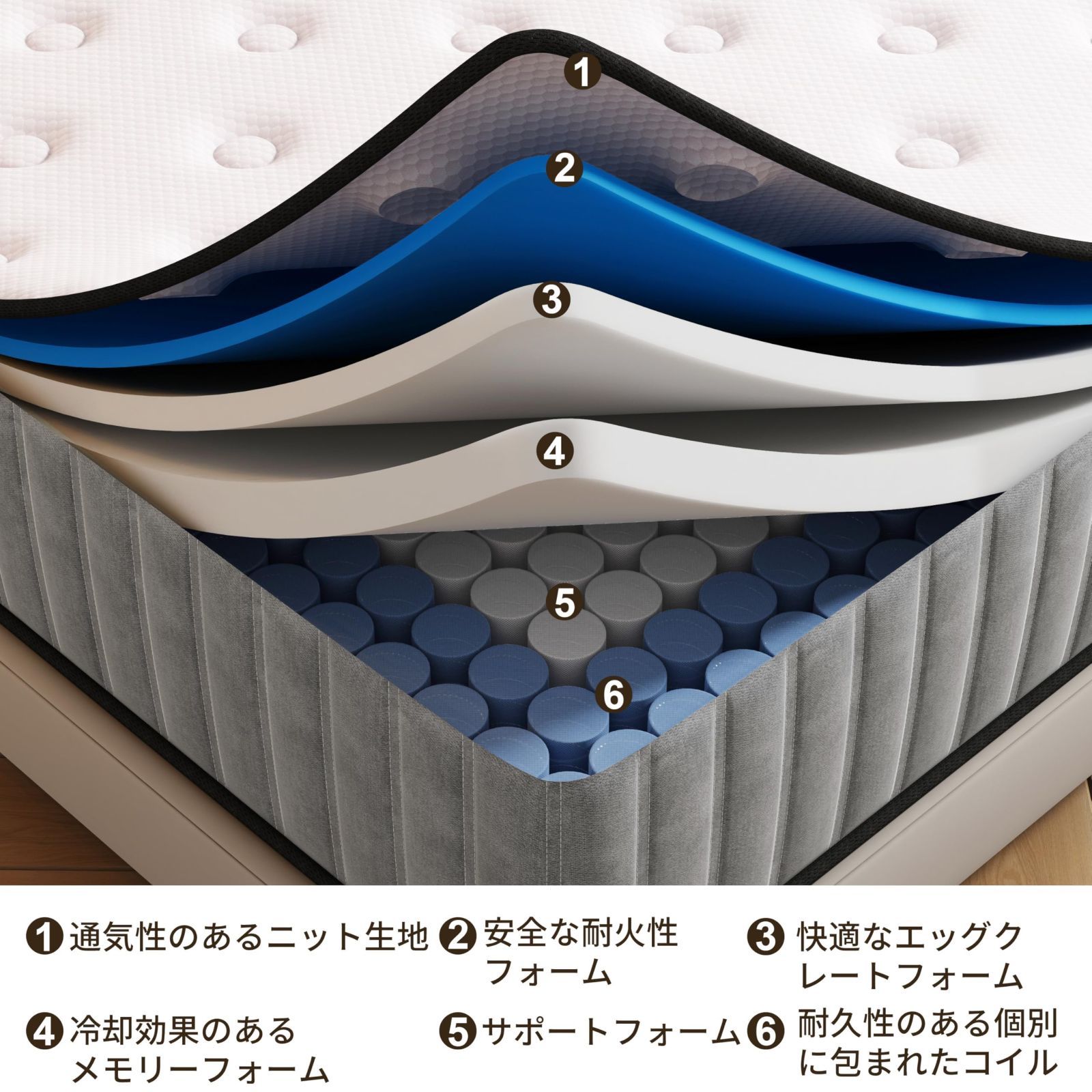 厚20CM 高反発
