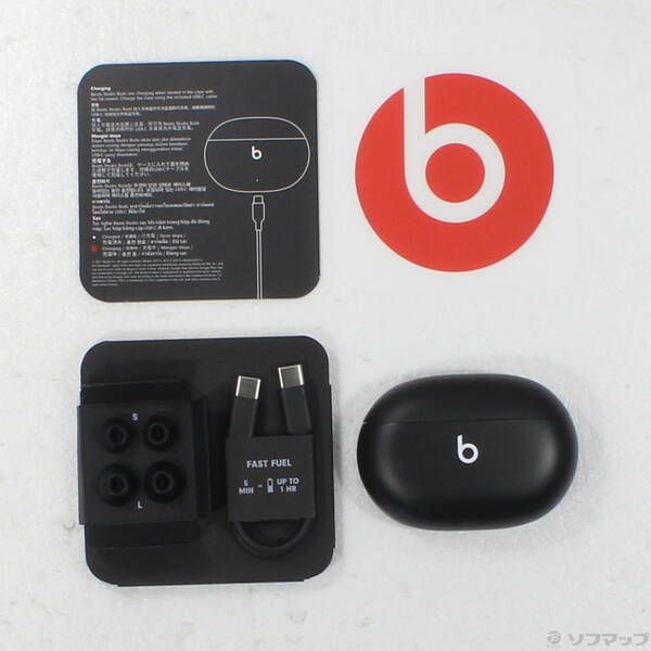 Beats Studio Buds MJ4X3PA/A ワイヤレスノイズキャンセリングイヤホン　ブラック Beats Studio Buds &frasl; (ビーツバイドクタードレ) ブラック377
