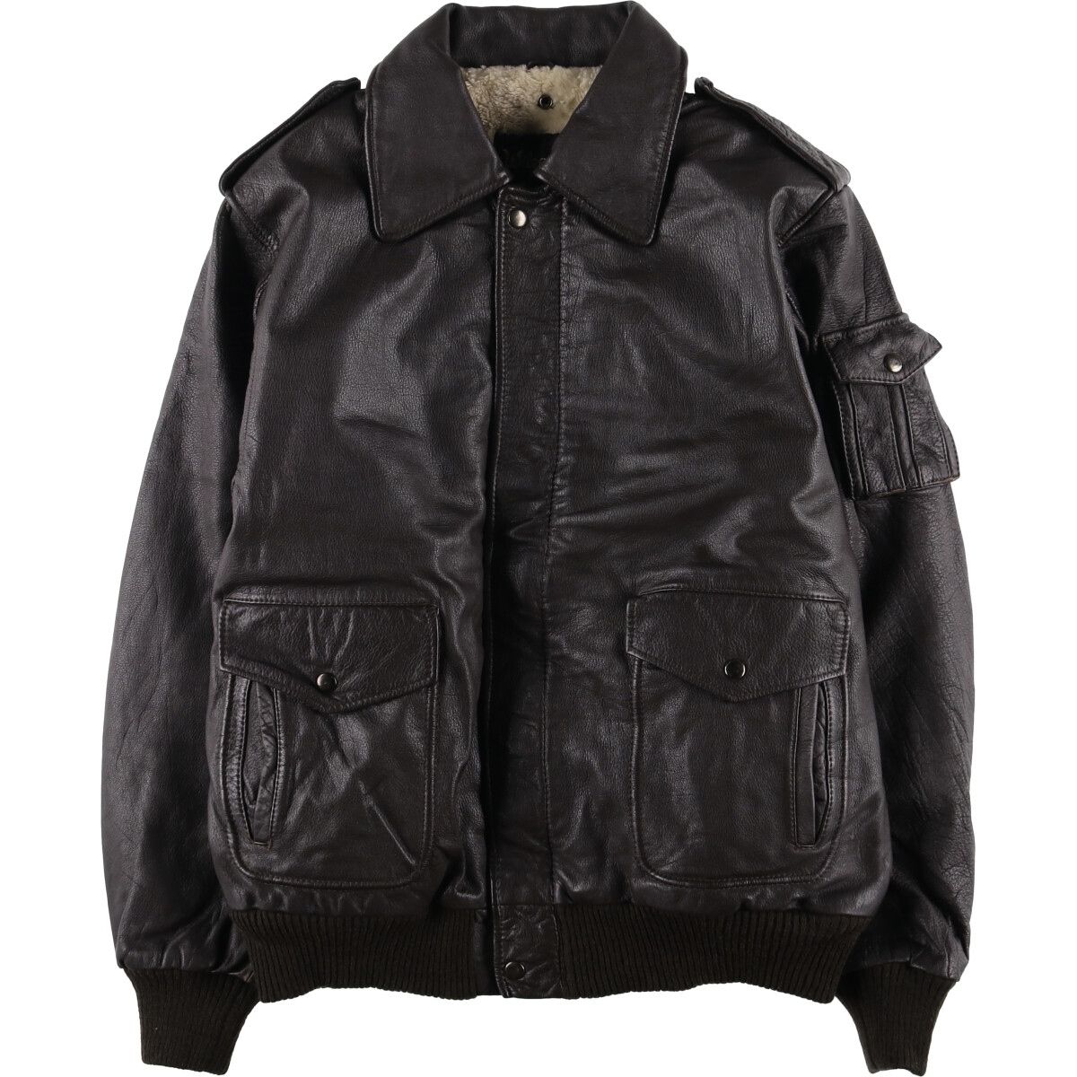 Golden Bear bear(ゴールデンベアー) 80-90S 革タグ USA製 レザー