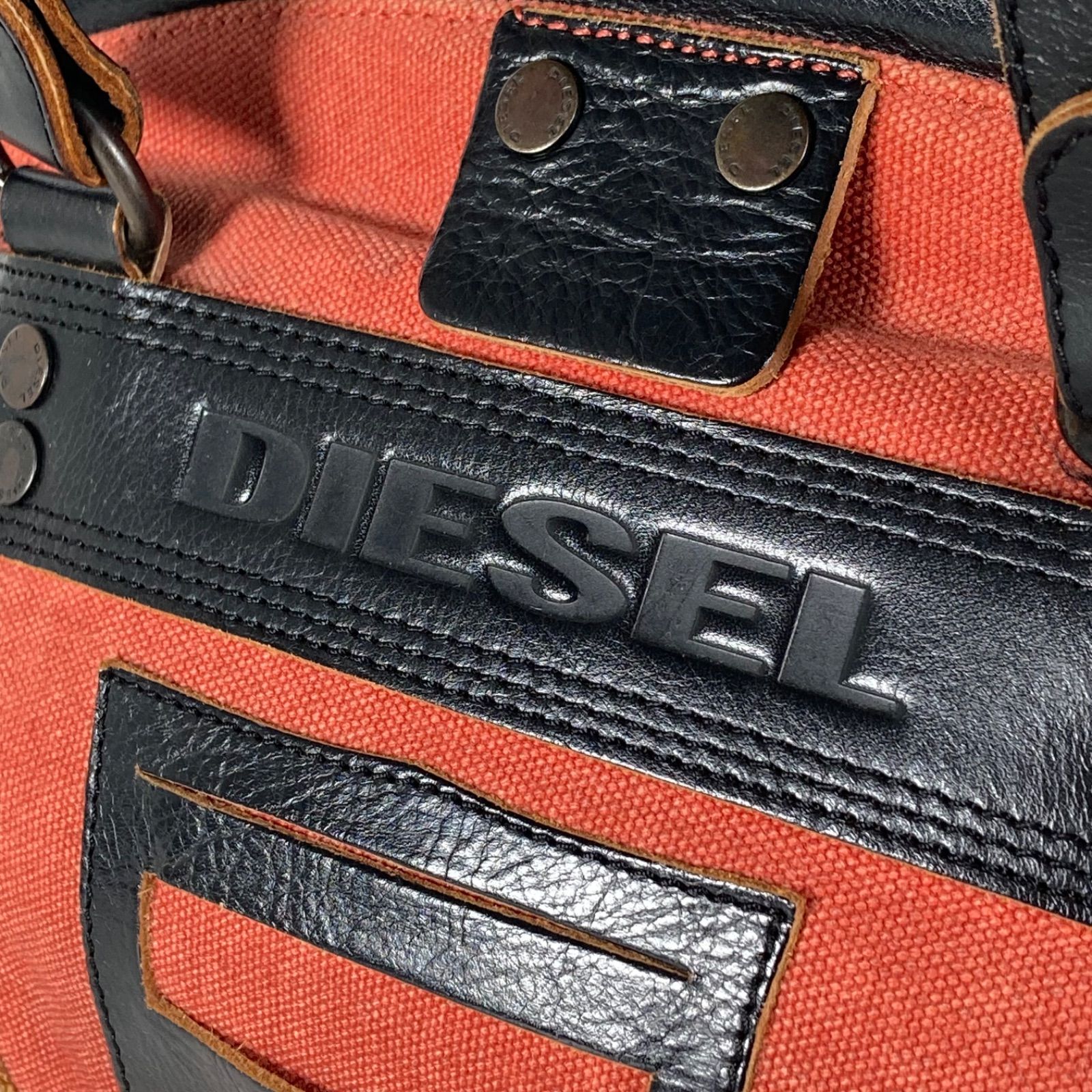 m69 DIESEL ディーゼル ハンドバッグ ボーリングバッグ ミニボストン