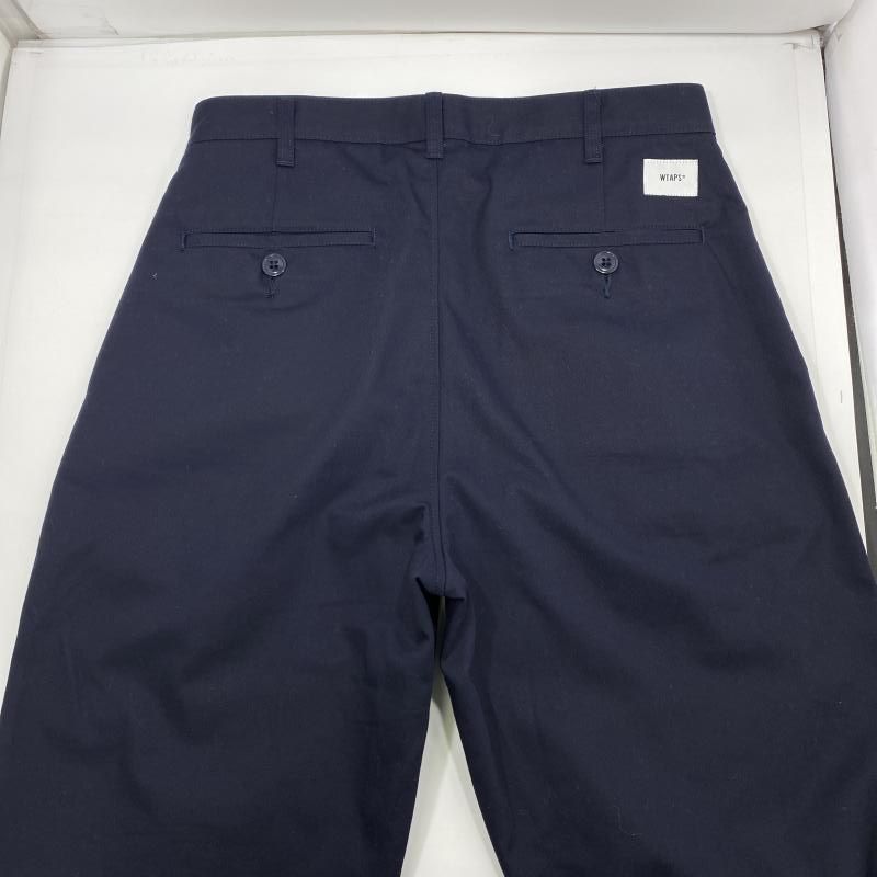 メンズ 【】W)TAPS 24aw TRDT1803 TROUSERS CTPL.TWILL ネイビー