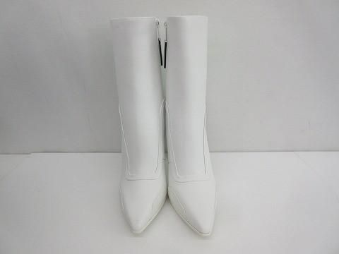 プーマ PUMA アンクル ブーツ ヒール 367666-01 25 cm ホワイト グリーン レディース