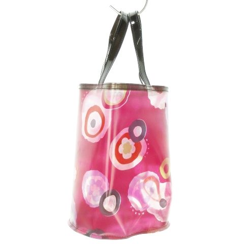 MARNI ビニールバッグ バケットバッグ クリアバッグ 花柄 総柄 MARNI ビニールバッグ バケットバッグ クリアバッグ 花柄 総柄