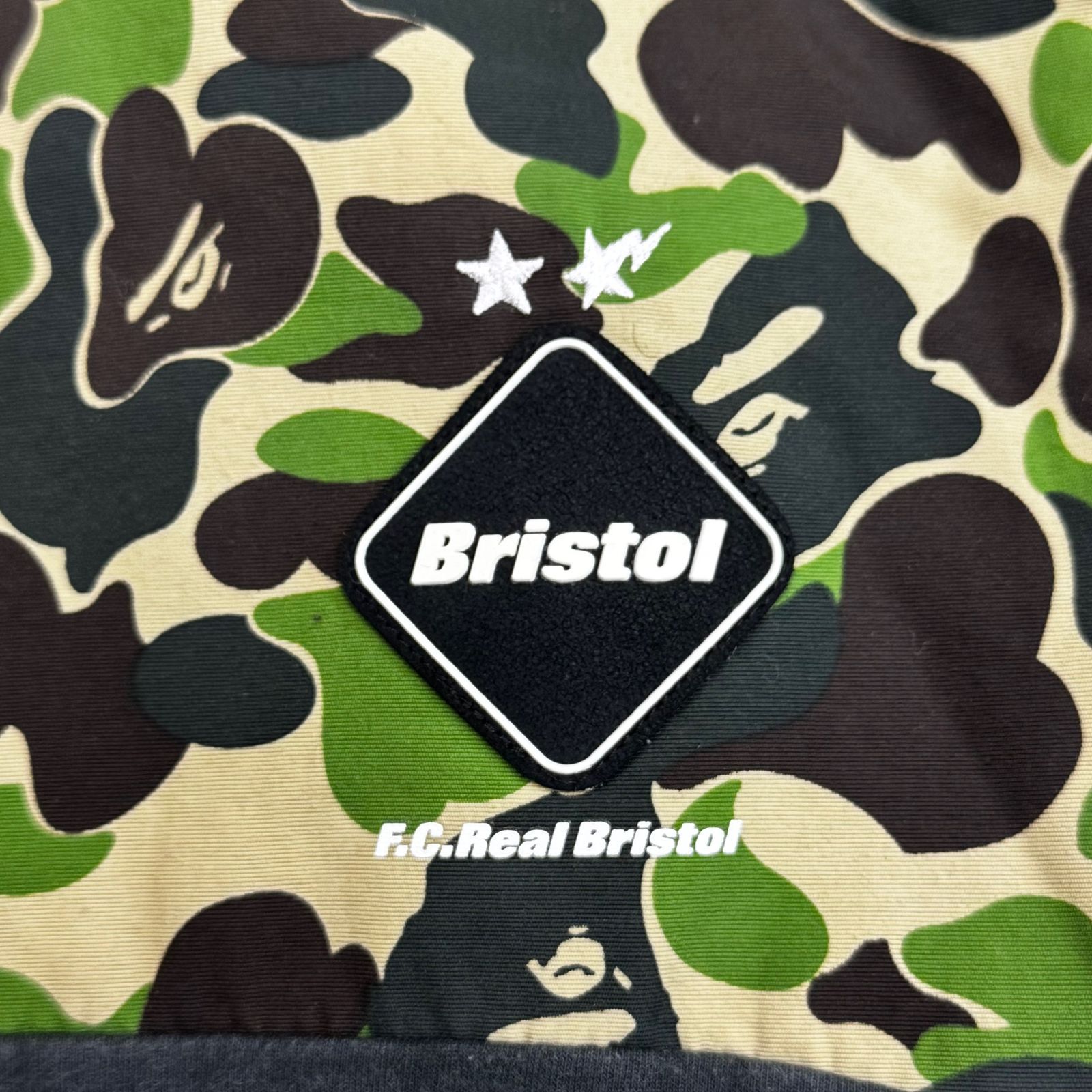 参考上代34100円 A BATHING APE × F.C.R.B. 19SS VENTILATION Hoodie 