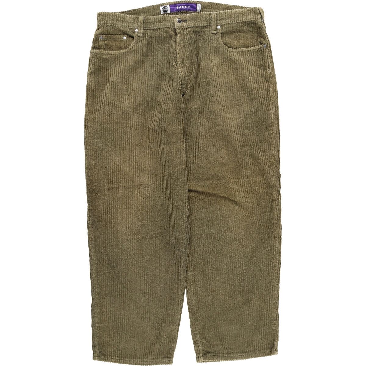 古着 ビッグサイズ 90年代 リーバイス Levi s SILVER TAB シルバータブ BAGGY バギー 太畝 コーデュロイパンツ |evb009193
