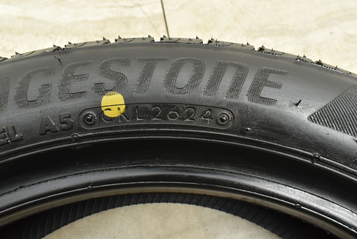 2024年製 バリ溝】ブリヂストン ニューノ 165/55R15 4本販売 ピクシス