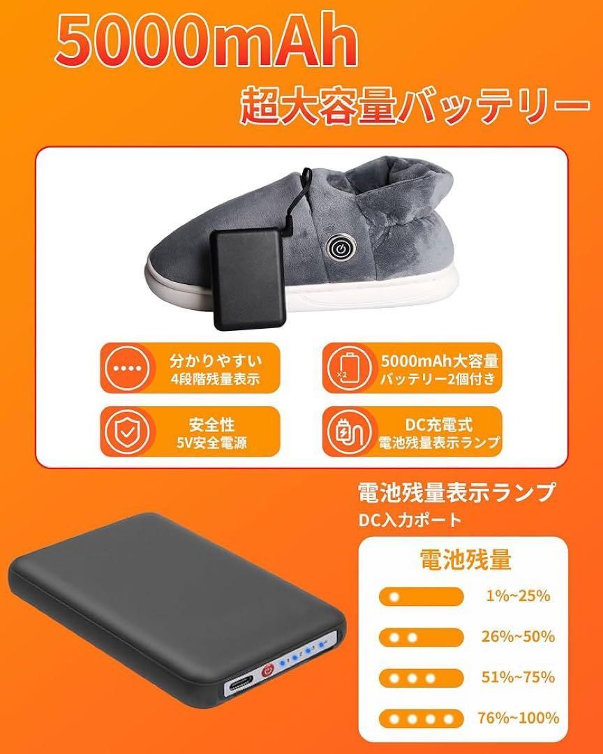 電気スリッパ コードレス