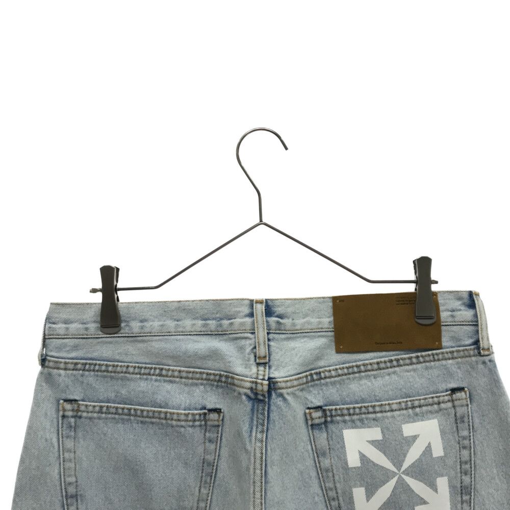 OFF-WHITE (オフホワイト) 23SS SINGLE ARROW SLIM Jeans シングル